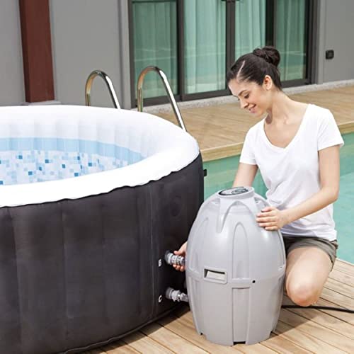 Coleman SaluSpa Round 2 to 4 Person Inflatable Hot Tub - Lucaneo