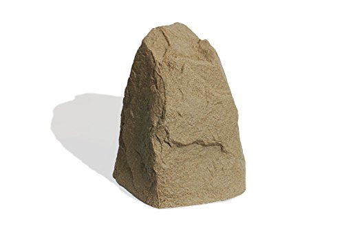 Algreen Products Receptacle Poly Rock Cover and Decorative Garden Accent, 21.5 x 18 x 16-Inch, Sandstone