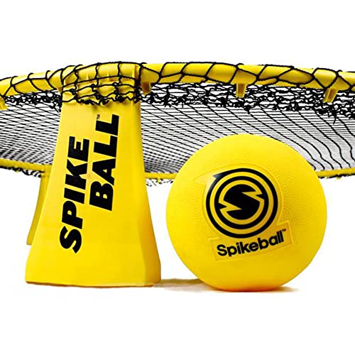 Spikeball Rookie Kit - 50% Larger Net and Ball - Played Outdoors, Indoors, Yard, Lawn, Beach - Designed for New Players - Lucaneo