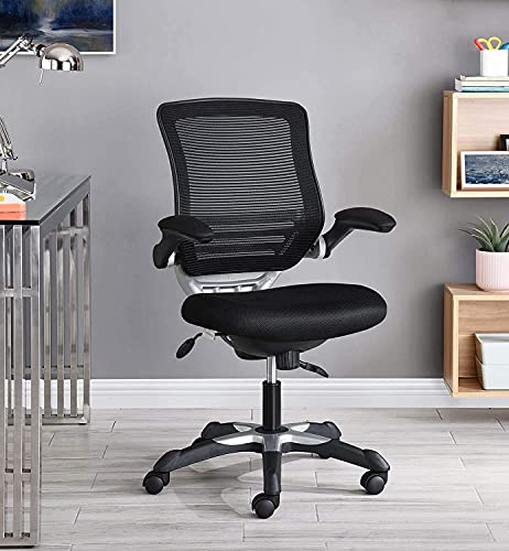 Modway Edge Office Chair, White - Lucaneo
