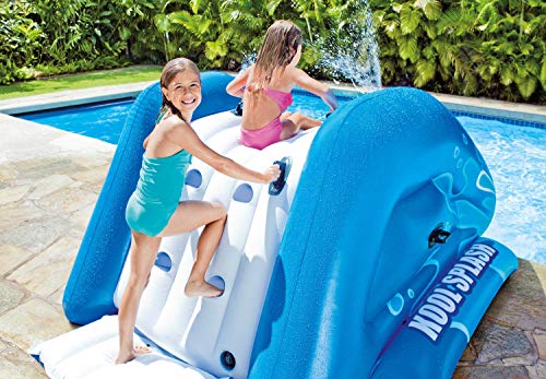 Intex Kool Splash Inflatable Play Center Swimming Pool Water Slide (2 Pack) - Lucaneo