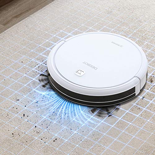 ECOVACS Deebot N79W App Control Quiet Running Home Robotic Multi Surface Self Charging Vacuum Cleaner with App Control Cleans Hard Floors and Carpets - Lucaneo